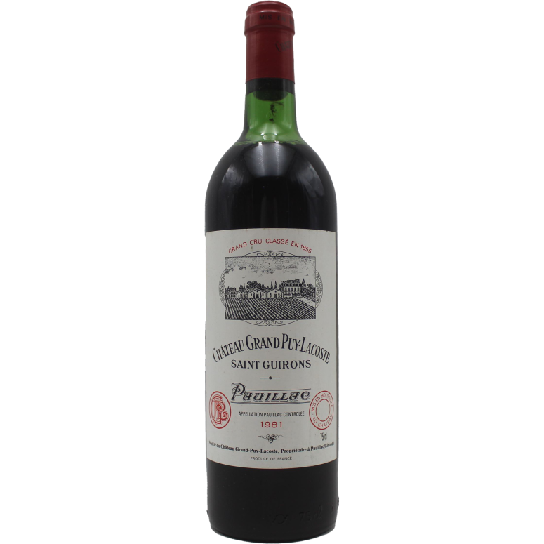 Château Grand Puy Lacoste 1981