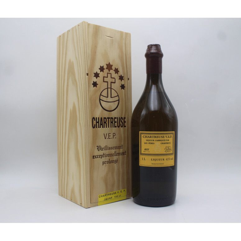 Chartreuse VEP Jaune Distillerie des Pères Chartreux 2021 100cl