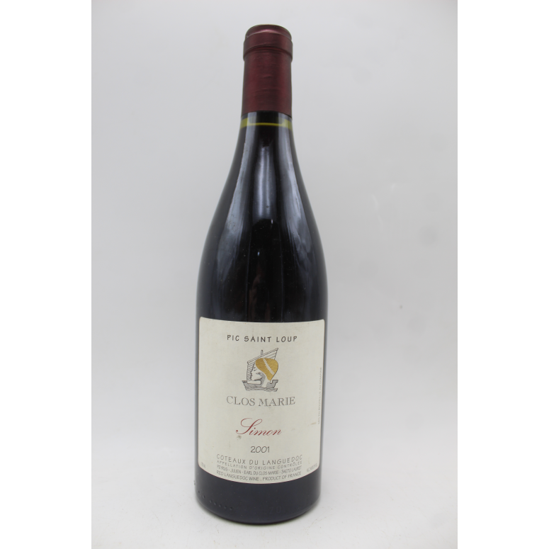 Simon Domaine Clos Marie 2001