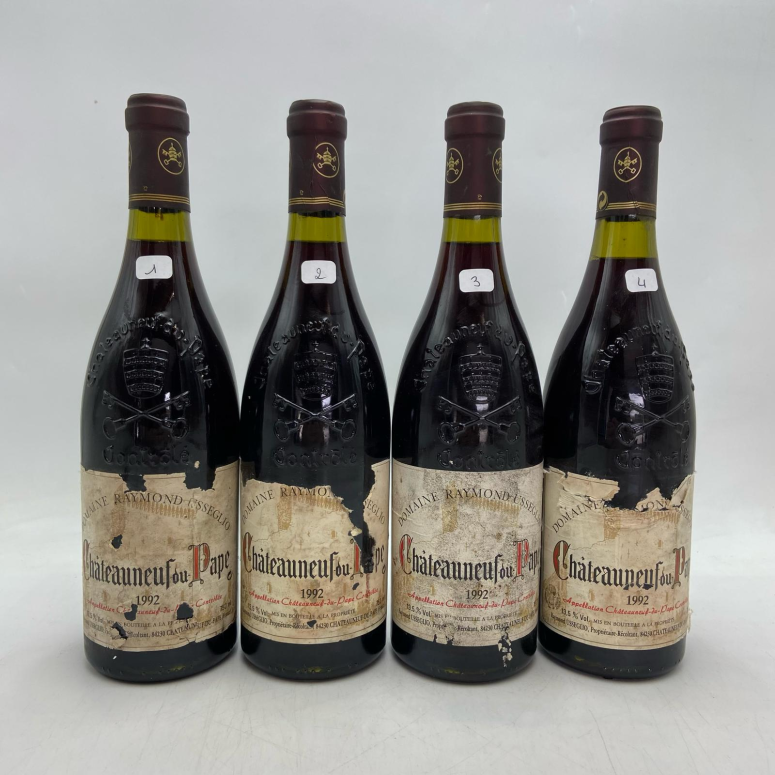 Châteauneuf-du-Pape Rouge Domaine Raymond Usseglio & Fils 1992