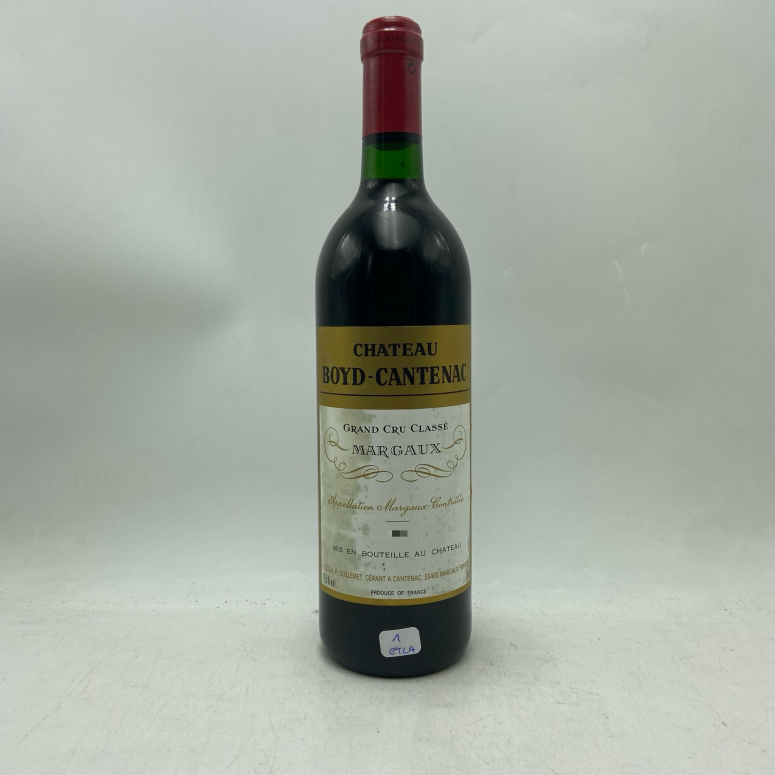 Château Boyd-Cantenac ETLA 1989