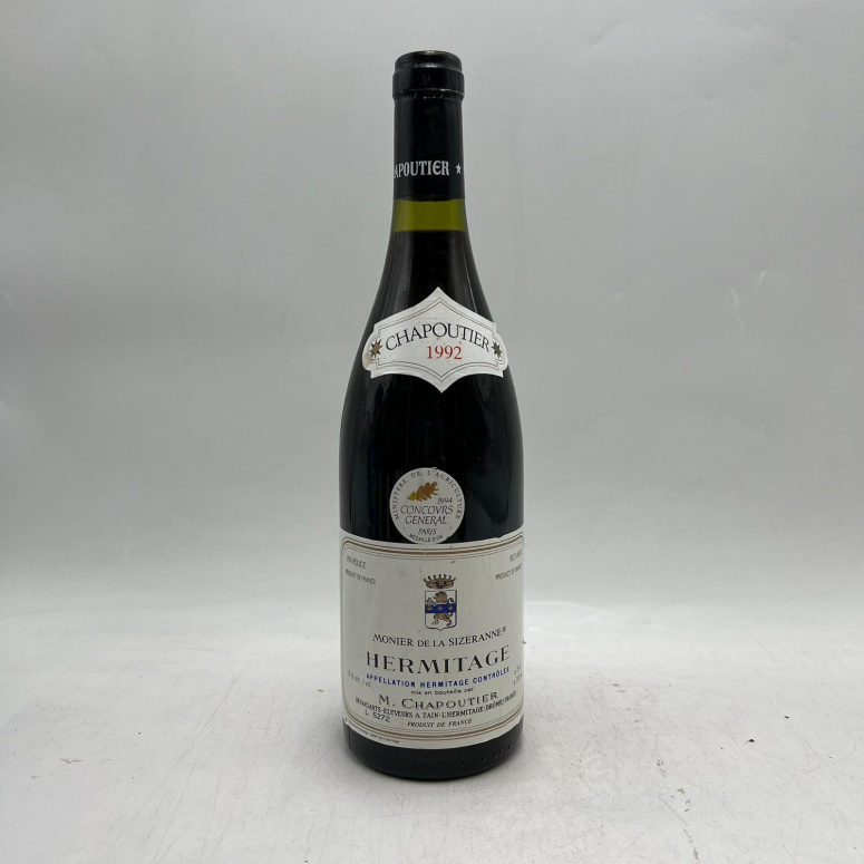 Monier de la Sizeranne Chapoutier 1992