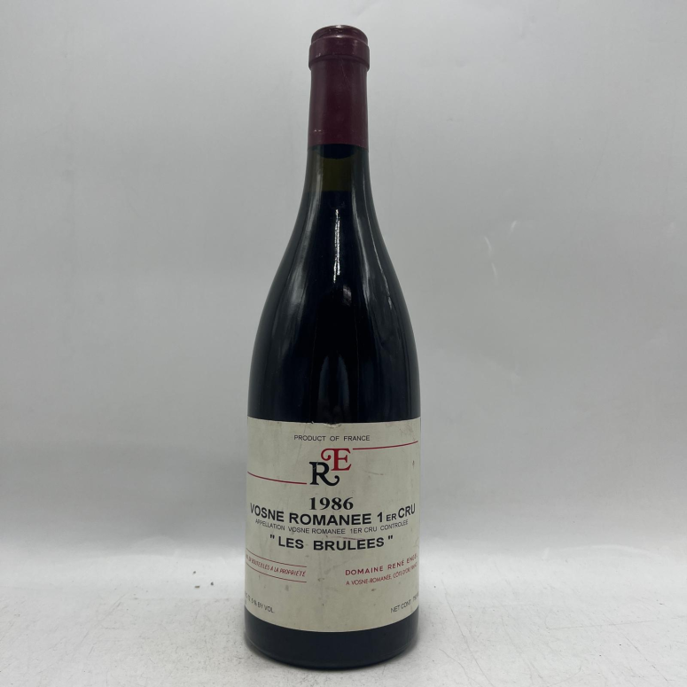 Rene Engel Vosne Romanee Les Brulees 1er Cru 1986