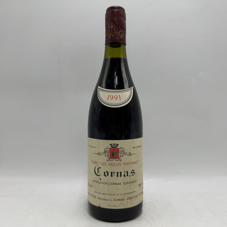 Cornas Les Vielles Fontaines Domaine Alain Voge 1991