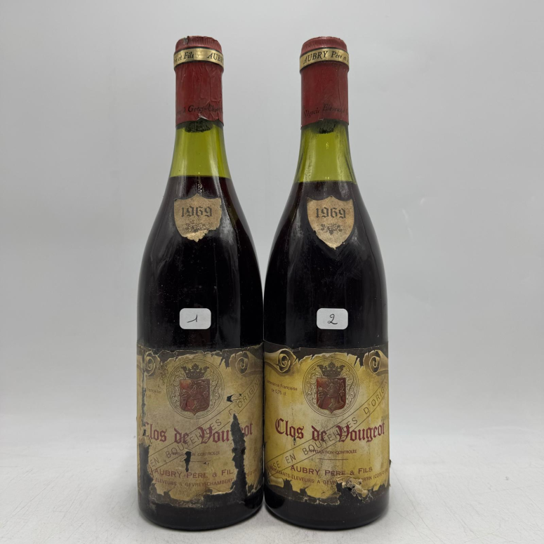 Clos de Vougeot Aubry 1969