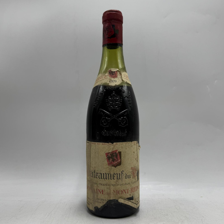 Châteauneuf-du-Pape Rouge Château Mont Redon 1979