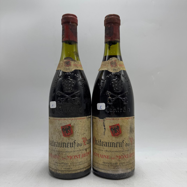 Châteauneuf-du-Pape Rouge Château Mont Redon 1983