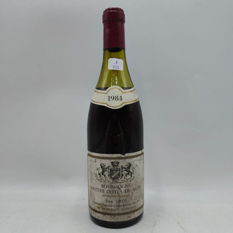 Hautes Côtes de Nuit Rouge TLB Jean Gros 1984