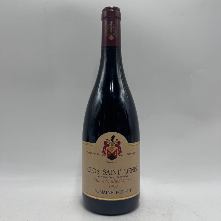Clos Saint-Denis Cuvée Vieilles Vignes Domaine Ponsot 1998